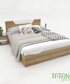giường gỗ Tatana MDF009
