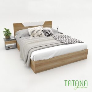giường gỗ Tatana MDF009