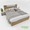 giường gỗ Tatana MDF011