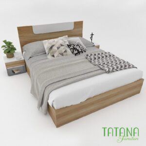 giường gỗ Tatana MDF011
