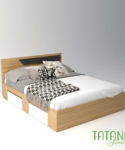 giường gỗ tatana mdf013