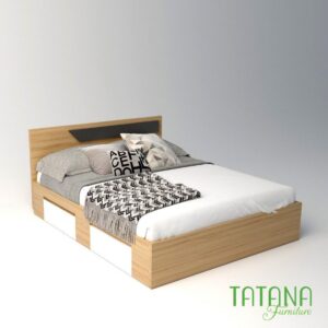 giường gỗ tatana mdf013