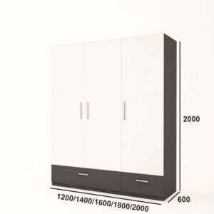 Tủ quần áo TATANA - TU020 - Ảnh 9