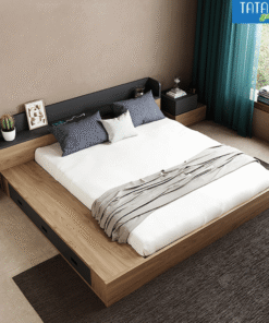 Giường gỗ Nhật ngăn kéo Tatana MDF028 - Hình ảnh 8