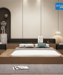 Giường gỗ Nhật ngăn kéo Tatana MDF028 - Hình ảnh 5