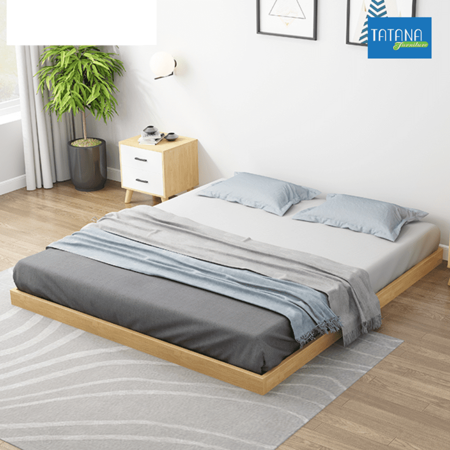 Giường gỗ bệt kiểu Nhật Tatana MDF029 - Hình ảnh 3