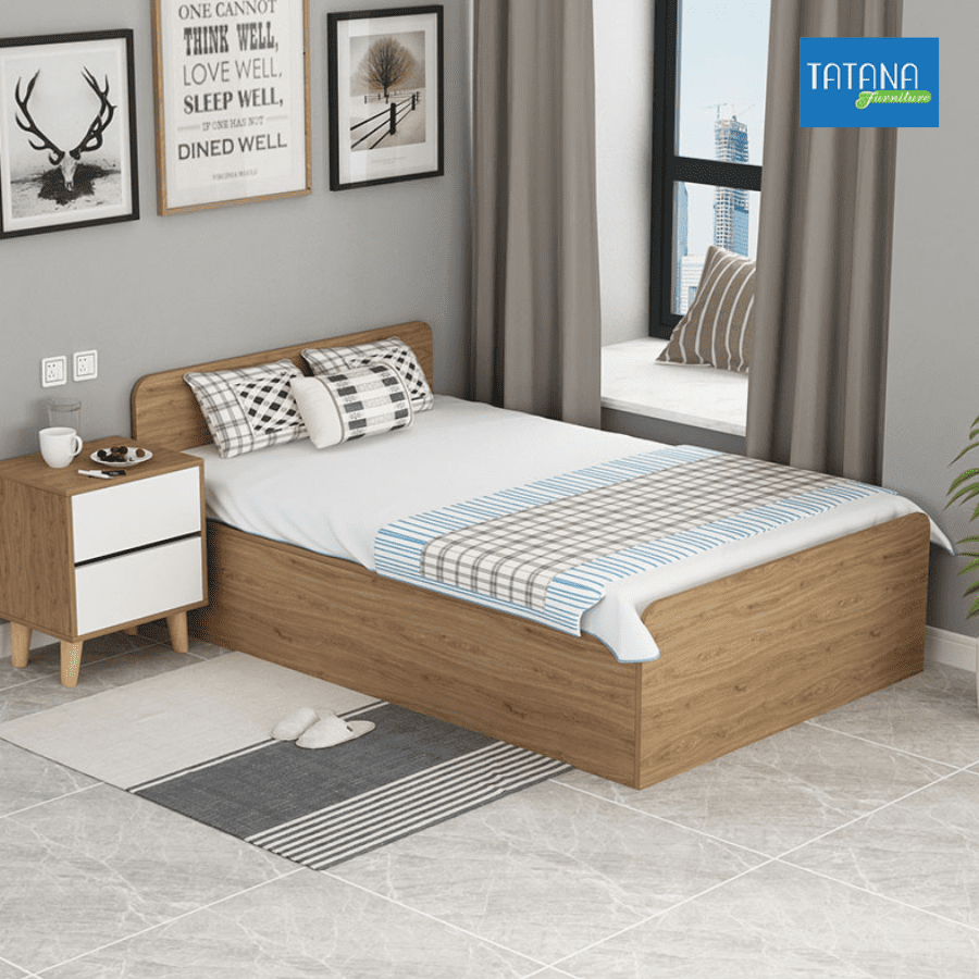 Alternative view of Giường gỗ Nhật Bản Tatana MDF031