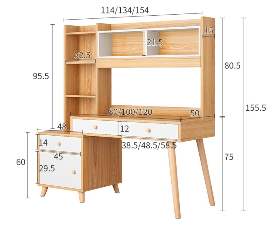 Bàn học Tatana BH027 - Ảnh 4
