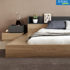 Giường gỗ Nhật ngăn kéo Tatana MDF033 - Ảnh 5