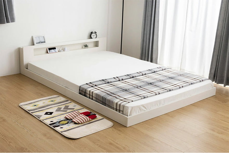 Giường gỗ bệt Nhật Tatana MDF034 - Ảnh 3