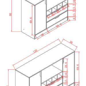 Alternative view of Tủ bếp Tatana TUB19