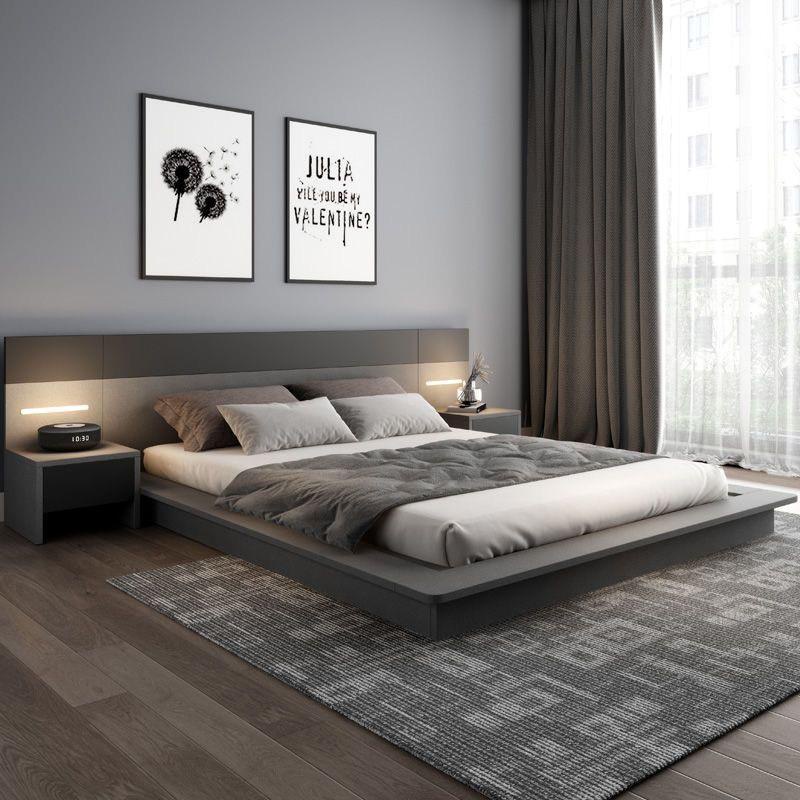 Giường gỗ bệt Châu Âu Tatana MDF037