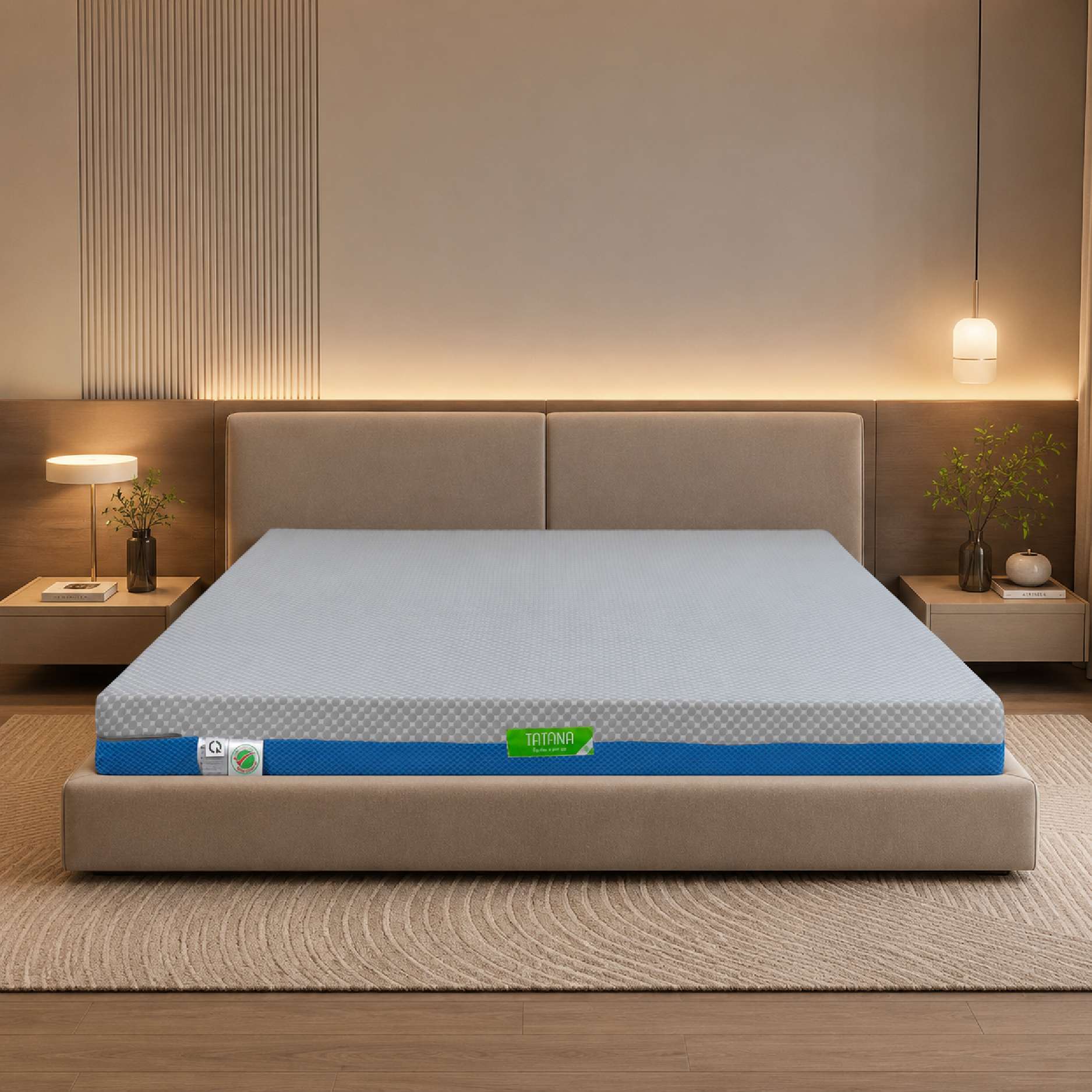 Nệm Cao Su Nhân Tạo Mát Lạnh Tatana