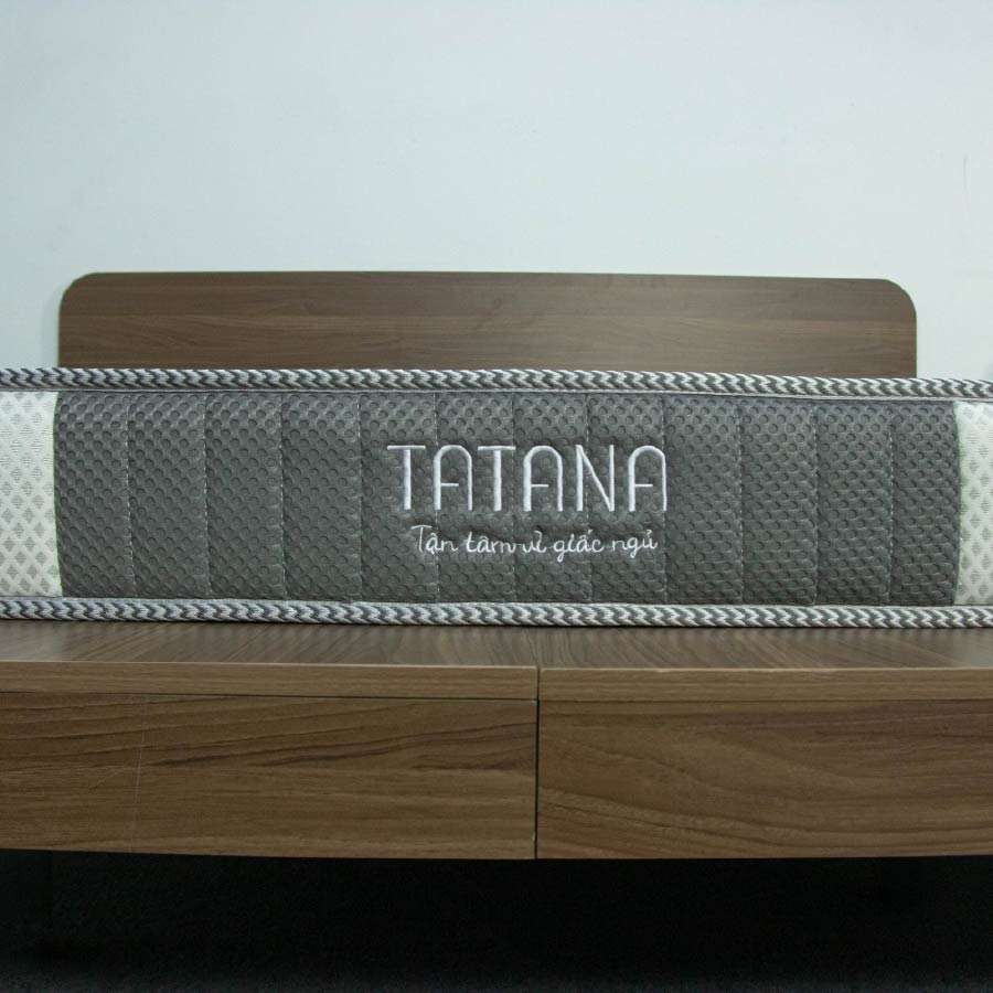 Nệm Cao Su Tổng Hợp Vải Gấm Lạnh Thẳng Tatana - Ảnh 3