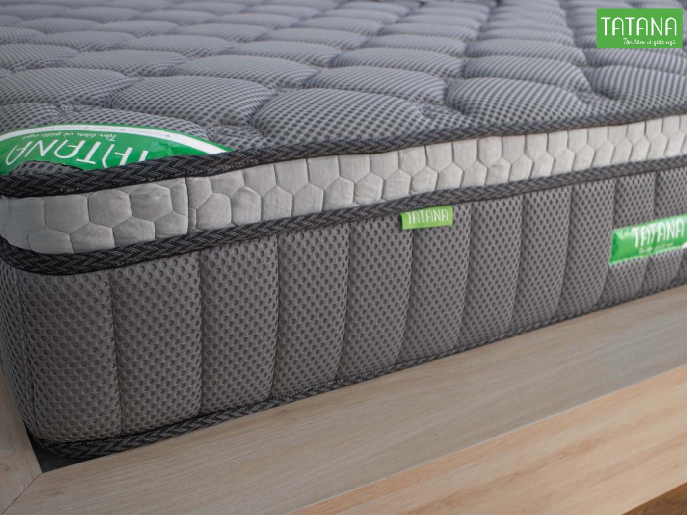 Nệm Lò Xo Túi Tatana Hana Luxe - Ảnh 4
