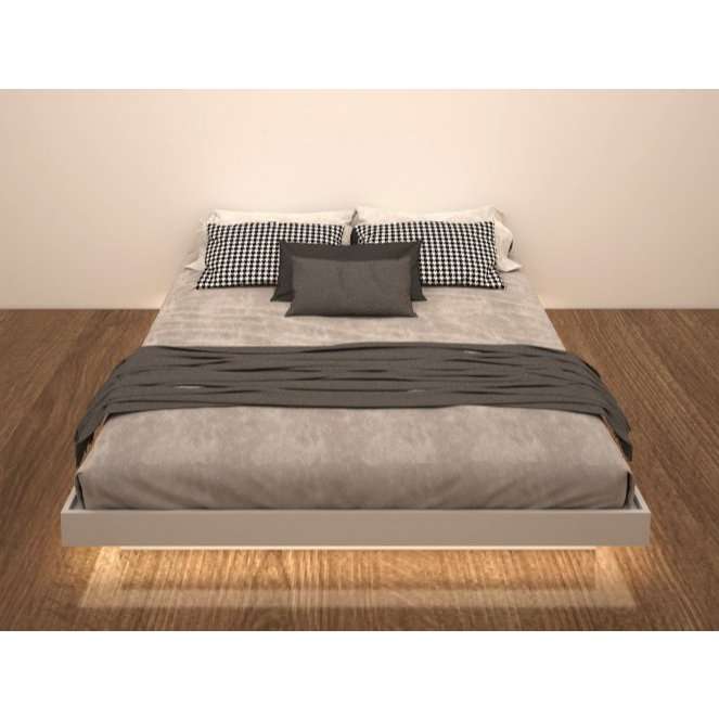 Giường ngủ Tatami đèn led MDF033 - Ảnh 4
