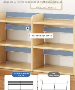 Kệ Sách Gỗ Đa Tầng Tatana KS029 - Hình ảnh 8