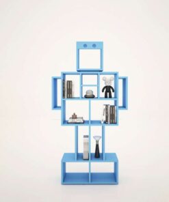 Alternative view of Kệ sách gỗ hình robot cho bé Tatana KS031