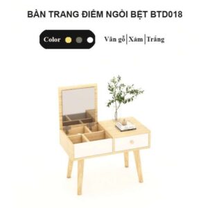 Bàn trang điểm ngồi bệt Tatana BTD018 - Ảnh 7