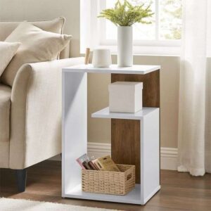Kệ gỗ trang trí hình chữ G Tatana PK08