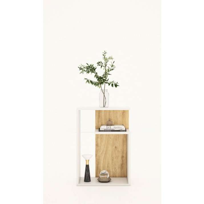 Kệ gỗ trang trí hình chữ G Tatana PK08 - Ảnh 3