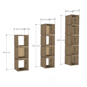 Kệ Sách, Kệ Trang Trí Tatana KS034 - Ảnh 7