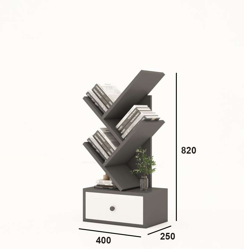 Kệ Sách Xương Cá Để Bàn Tatana KS036 - Ảnh 7