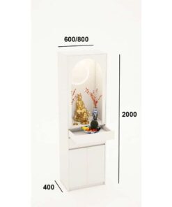 Alternative view of Tủ Thờ Đứng Gỗ MDF Có Đèn Led Tatana TT002
