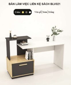 Alternative view of Bàn Làm Việc Liền Kệ Sách Tatana BLV021