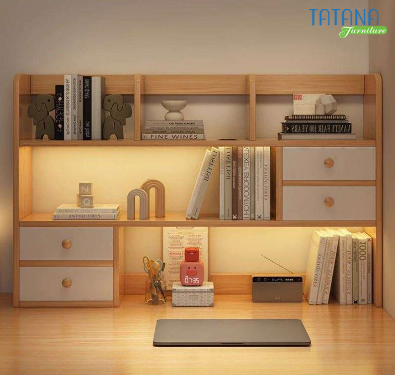 Kệ Sách Để Bàn, Kệ Trang Trí Tatana KS046 - Hình ảnh 2