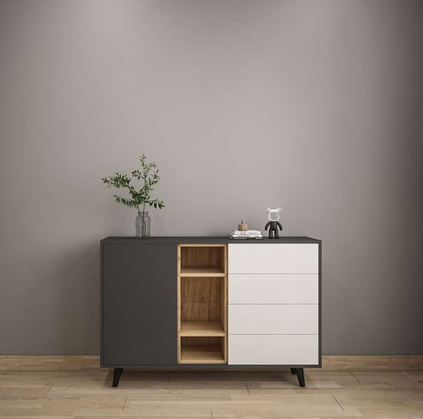 Tủ gỗ trang trí PK017