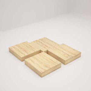 Giường ngủ gỗ khối hộp Tatana MDF056 - Ảnh 5