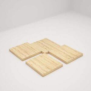 Giường ngủ gỗ khối hộp Tatana MDF056 - Ảnh 4