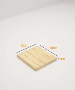 Alternative view of Giường ngủ gỗ khối hộp Tatana MDF056
