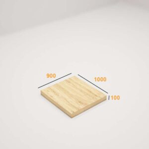 Alternative view of Giường ngủ gỗ khối hộp Tatana MDF056