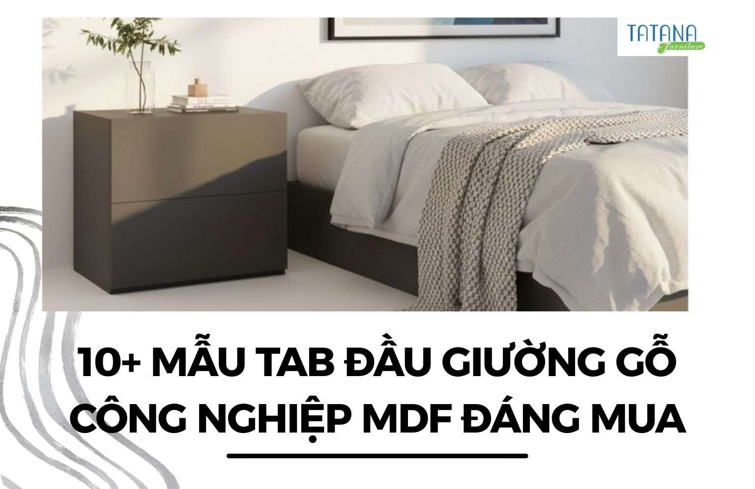 tab đầu giường gỗ công nghiệp mdf đáng mua